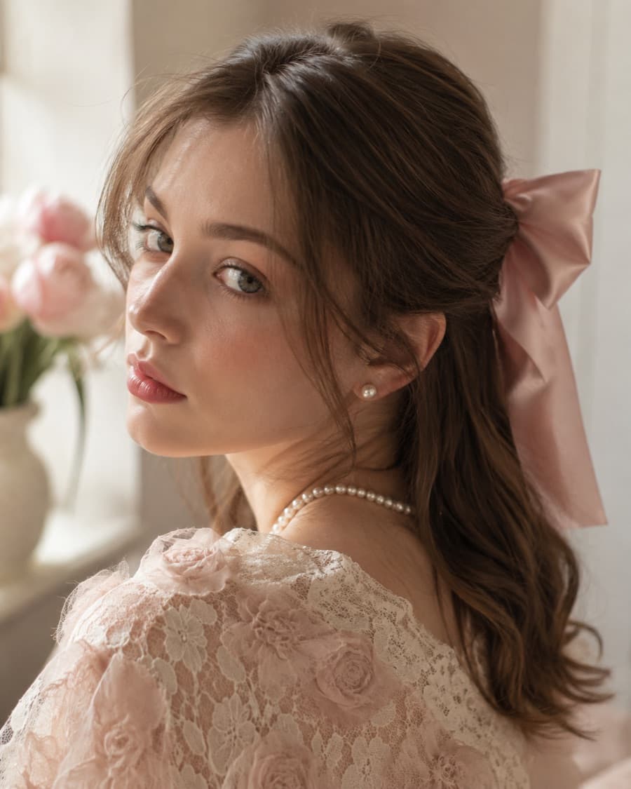 Bow & lace