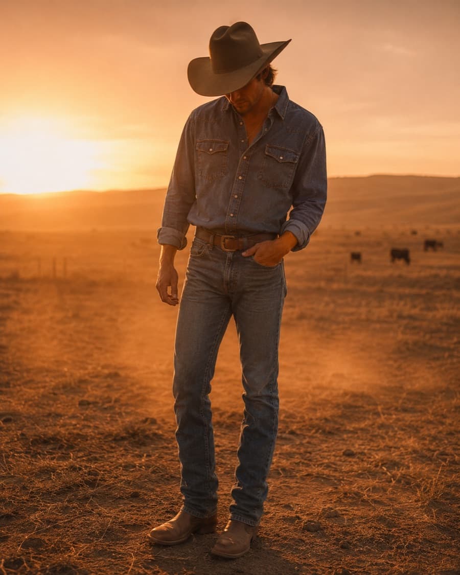 Sunset prairie